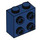 LEGO Dark Blue Brick 1 x 2 x 1.6 with Studs on One Side (1939 / 22885)