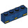 LEGO Azul oscuro Ladrillo 1 x 4 con Gold y Lines (3010 / 39081)