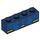 LEGO Dark Blue Brick 1 x 4 with Gold and Lines (3010 / 39081)