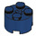 LEGO Bleu foncé Brique 2 x 2 Rond (3941 / 6143)