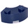 LEGO Dark Blue Brick 2 x 2 Round Corner with Stud Notch and Reinforced Underside (85080)