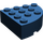 LEGO Dunkelblau Backstein 4 x 4 Runden Ecke (2577)