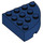 LEGO Dark Blue Brick 4 x 4 Round Corner (2577)