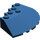 LEGO Donkerblauw Steen 6 x 6 Ronde (25°) Hoek (95188)