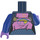 LEGO Donkerblauw Brite Bomber Minifiguur Torso (973)