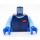LEGO Dunkelblau Bugatti Chiron Driver Minifig Torso (973 / 76382)