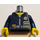 LEGO Bleu foncé Cam, Alpha Team Outfit Torse (973)