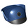 LEGO Dark Blue Cap with Black Flap and Insignia (23732 / 33578)