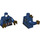 LEGO Dark Blue Captain America Minifig Torso (973 / 76382)