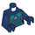 LEGO Dark Blue Captain Marvel Minifig Torso (973 / 76382)