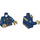 LEGO Dark Blue Cassian Andor Minifig Torso (973 / 76382)