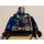 LEGO Donkerblauw Charge, Alpha Team Torso (973 / 73403)