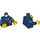 LEGO Dark Blue Chief Wheeler Minifig Torso (973 / 76382)