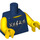 LEGO Dark Blue Cole Minifig Torso (973 / 88585)