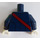 LEGO Bleu foncé Commissioner Gordon - Condecorated From LEGO Batman Movie Minifig Torse (973 / 76382)