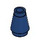 LEGO Dark Blue Cone 1 x 1 with Top Groove (28701 / 59900)