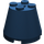 LEGO Dark Blue Cone 3 x 3 x 2 with Axle Hole (6233 / 45176)