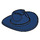 LEGO Dark Blue Cowboy Hat with Wide Brim (13565)