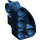 LEGO Dark Blue Curved Panel 1 Left (87080)