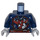 LEGO Dark Blue Dead Strange Minifig Torso (973 / 76382)