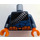 LEGO Azul oscuro Deathstroke Minifigura Torso (973 / 76382)