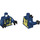 LEGO Bleu Foncé Diver Policier Minifigurine Torse (973 / 76382)