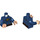 LEGO Donkerblauw Doctor Strange Minifig Torso (973 / 76382)