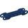 LEGO Dark Blue Double Ball Joint Connector with Squared Ends and Open Axle Holes (89651)