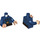 LEGO Dark Blue Dr. Strange Minifig Torso (973 / 76382)