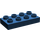 LEGO Bleu foncé Duplo assiette 2 x 4 (4538 / 40666)