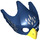 LEGO Dark Blue Eagle Mask with Silver Feathers (12549 / 12850)