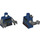 LEGO Dunkelblau Fili the Dwarf mit Dark Blau Outfit Minifig Torso (973 / 76382)