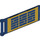 LEGO Bleu foncé Drapeau 7 x 3 avec Barre Manipuler avec Solar Panneau (35252 / 98795)