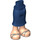 LEGO Dark Blue Friends Long Skirt with Gray sandals (92817)