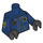 LEGO Dunkelblau GCPD Minifig Torso (76382 / 88585)