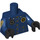 LEGO Dark Blue GCPD Minifig Torso (76382 / 88585)