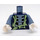 LEGO Donkerblauw Ghoultar Minifiguur Torso (973 / 76382)