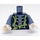LEGO Dark Blue Ghoultar Minifig Torso (973 / 76382)