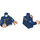LEGO Dark Blue Gru Minifig Torso (973 / 76382)