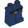 LEGO Donkerblauw Han Solo Minifigure Heupen en benen (3815 / 16352)