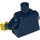 LEGO Dark Blue Harry Potter Torso with Dark Blue Arms and Yellow hands (973 / 73403)