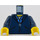 LEGO Dark Blue Harry Potter Torso with Dark Blue Arms and Yellow hands (973 / 73403)