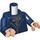 LEGO Dark Blue Harry Potter Torso with Jacket (973)