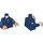 LEGO Donkerblauw Harry Potter Year 2 Muggle Minifig Torso (973 / 76382)