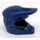 LEGO Dark Blue Helmet with Open Visor and Brim (35458)