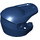 LEGO Dark Blue Helmet with Open Visor and Brim (35458)