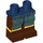 LEGO Dark Blue Highland Battler Minifigure Hips and Legs (3815 / 99729)