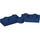 LEGO Donkerblauw Scharnier Plaat 1 x 4 (1927 / 19954)