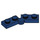 LEGO Donkerblauw Scharnier Plaat 1 x 4 (1927 / 19954)