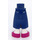 LEGO Dark Blue Hip with Medium Skirt with Purple shoes (59794)